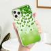 For Samsung Note 47 Ultra Case Green Shamrock Pattern Cell Phone Case Slim Fit Cover Protective Cell Phone Case for Girls Kids Women Phone Cases