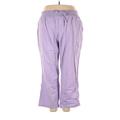 Woman Within Cargo Pants - High Rise: Purple Bottoms - Women's Size 26 Petite