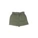 BB Dakota by Steve Madden Shorts: Green Print Bottoms - Women's Size Medium - Stonewash