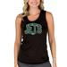 Women's Concepts Sport Black New York Jets Marathon Racer Back Tank Top