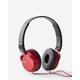 Sony MDR-ZX310 Over ear Headphones Red