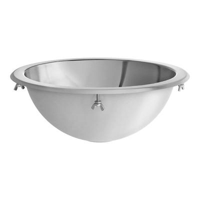 Regency 12" x 5" 20-Gauge Stainless Steel One Compartment Round Drop-in Sink