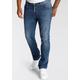 Straight-Jeans PIONEER AUTHENTIC JEANS "Rando" Gr. 38, Länge 30, blau (used blue buffies) Herren Jeans Regular Fit