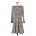 MICHAEL Michael Kors Casual Dress - A-Line: Tan Dresses - Women's Size Medium