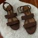 American Eagle Outfitters Shoes | American Eagle Brown Leather Sandals Size 12 | Color: Brown | Size: 12