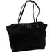 Kate Spade Bags | Kate Spade New York Black Soft Nylon Double Handle Shoulder Bag Purse Tote | Color: Black/Gold | Size: Os