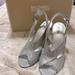 Michael Kors Shoes | Michael Kors Silver Sparkle Sequin Shoes | Color: Silver | Size: 8