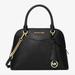 Michael Kors Bags | Last 1 Michael Kors Jet Set Md Dome Satchel Black | Color: Black/Gold | Size: Os