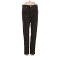 Rag & Bone/JEAN Jeans - Mid/Reg Rise: Brown Bottoms - Women's Size 27 - Dark Wash