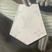 Louis Vuitton Bags | Authentic Louis Vuitton Key Cover Hang Tag Luggage Name Tag Bag Rare Lv | Color: Silver/White | Size: Os