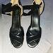 Coach Shoes | Coach Nwt,Size 10m, Black And Silver, Wedge Heel, Sandal | Color: Black/Silver | Size: 10