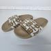 Burberry Shoes | Burberry Furley Womens Tb Beige/White Slides Sandals Size 37 | Color: Tan | Size: 37