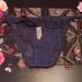 Victoria's Secret Intimates & Sleepwear | Bnwt Blue Eyelet Panty | Color: Blue | Size: Various