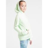 Athleta Shirts & Tops | Athleta Girl Crunch Time Hoodie Mint Sorbet Green Ribbed Pullover Size Xxl 16 | Color: Green | Size: 16g