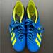 Adidas Shoes | Adidas X 18.3 Fg Mens Soccer Cleats. Blue. Size 9 | Color: Blue/Green | Size: 9