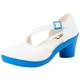 ART Damen 1479 Alfama Sandale mit Absatz, Nappa, Weiß, Blau, 40 EU