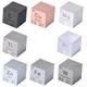 Biwwubik 8 Pieces Elements Cube Set, 1 Tungsten Cube Periodic Table of Elements, As Pictured, for Teaching, Gift and Collection.