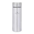iBasingo 550ml Titanium Vacuum Insulated Water Bottle with Filter Double Walled Lightweight Portable Tea Coffee Thermos Flask Indoor Outdoor Sports Cycling Business Car Keeping Cold Hot Cup Ti3019D