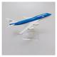 JEWOSS irplane Model Plane Toy Plane Model Air Netherlands KLM B747 Boeing 747 Airlines 1/400 Scale Diecast Airplane Model Plane Model