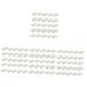 Housoutil 100 Pcs Nail Art Box Cute Hair Rope Empty Packaging for Cosmetics Carton Birthday Headband for Girls Manicure Organizers False Lash Storage Book Lash Cases Paper Eyelash Color Box