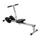 Rowing Machine Indoor Rowing Machine Fitness Body Air Resistance Endurance Chest Abdomen Leg Exercise Fitness Training Equipment Home for Ho(Exercise Fitness) (Grey One Size) (Grey One Size)