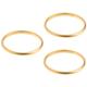 VALICLUD 3 Pcs Gold Plated Bracelet Women Jewelry Women Bracelets Multi-layer Bangle Bohemian Bracelet Gold Bangle Bracelets Stretch Bracelet Gold Cuff Bracelets Heart Sutra Miss