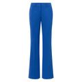 Joop! Slim Fit Hose Damen medium blue, Gr. 36, Viskose, mit unten ausgestelltem Bein