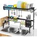 Koala Company Adjustable Steel Over The Sink Dish Rack | Wayfair ElvaB08HXWS3T3