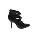 Nine West Ankle Boots: Black Solid Shoes - Women's Size 6 - Pointed Toe