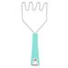 Martha Stewart Everyday Drexler 10 Inch Stainless Steel Masher in Teal Stainless Steel in Blue/Gray/Green | Wayfair 950121287M