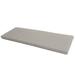 Latitude Run® 4" Indoor/Outdoor Patio Furniture/Window Seat Bench Cushion High-Resilience Foam Polyester in Gray | 4 H x 64 W x 27 D in | Wayfair