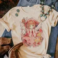 T-shirt femme Cardcaptor Sakura vêtement streetwear bande dessinée manga Y2K années 2000