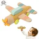 Jouets de circulation en bois pour bébés train en bois avion éducation précoce des bébés jouets