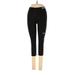 Nike Active Pants - Mid/Reg Rise Skinny Leg Cropped: Black Activewear - Women's Size X-Small