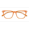 Female s square Orange Acetate, Metal Prescription eyeglasses - Eyebuydirect s Sebastian