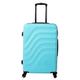 TOTTO - Hartschalenkoffer - Bazy - Mittlerer Koffer - Limpet Shell - Blau - 360 Rollen - TSA-System - Polyesterfutter, blau, TRAVEL