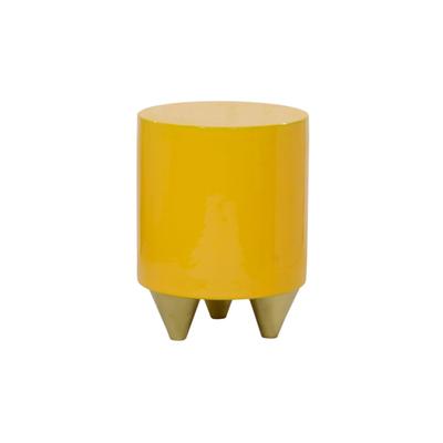 die Faktorei »Yellow« Hocker Ø30 cm Image