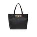 Logo-plaque Faux-leather Tote Bag