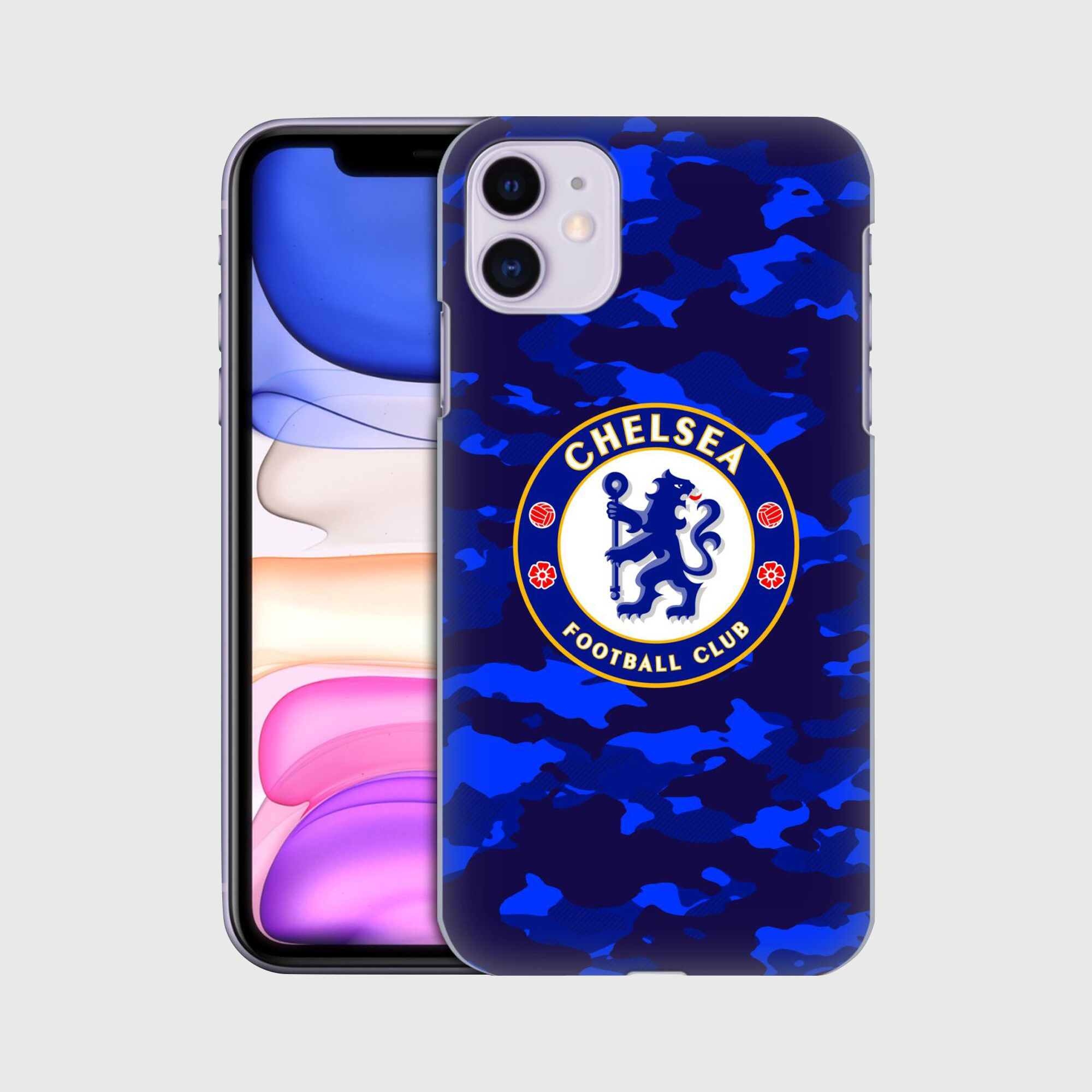 Chelsea Camouflage Hartschalen-Handyhülle - iPhone Image