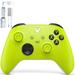 Microsoft Xbox Wireless Controllers for Xbox Console - Yellow With Bolt Axtion Cleaning Kit Bundle Used