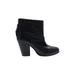 Rag & Bone Ankle Boots: Black Solid Shoes - Women's Size 9 - Round Toe