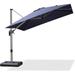 PURPLE LEAF 9 ft Patio Cantilever Umbrella Adjustable Offset Umbrella