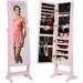 Freestanding Jewelry Armoire Cabinet - N/A