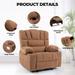 Recliner Chair Sofa with Heating Vibration,Allowing People to Relax Mind