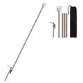 Dazzduo Monopods Pole Outdoor Lantern Portable Lamp Pole Stick BBQ Stand Outdoor Stick Pole Collapsible Lantern Lantern Stand Outdoor Outdoor Stick BBQ Lamp Pole Collapsible Collapsible Lantern Stand