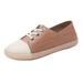 TOWED22 Women s Slip on Shoes Comfortable Flats Shoes Dress Shoes Tennis Shoes Work Casual Sneakers(Brown 8)