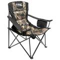 Big Bear Chair Black/Camo Portable Outdoor Camping Chair With Arm Rest Folds Quickly For Easy Storage 400Lb Max Weight Capacity