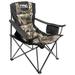 Big Bear Chair Black/Camo Portable Outdoor Camping Chair With Arm Rest Folds Quickly For Easy Storage 400Lb Max Weight Capacity