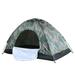 WSYW Outdoor Camping Dome Tent 3-4 Person Lightweight Waterproof Dome Tent for Backpacking Hiking Camo B