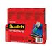 Scotch Book Tape Value Pack 3\\ Core (2) 1.5\\ x 15 yds (4) 2\\ x 15 yds (2) 3\\ x 15 yds Clear 8/Pack